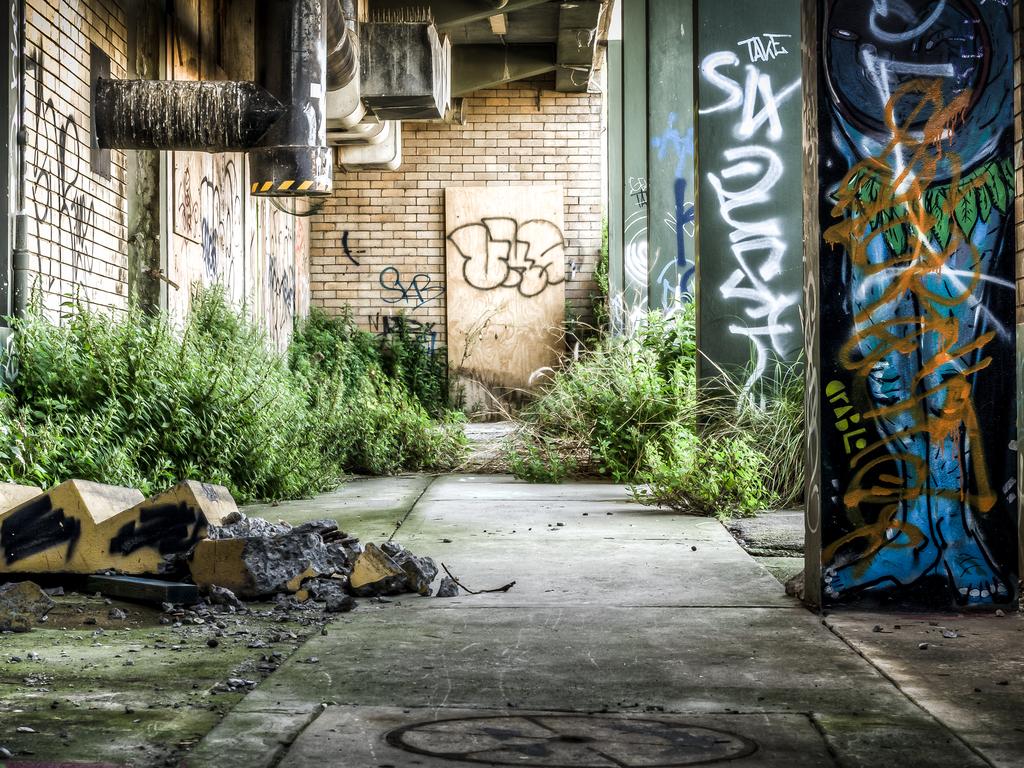 Enter The Eerily Beautiful Abandoned Balmain Leagues Club Herald Sun