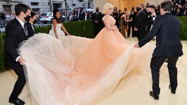 The 2021 Met Gala Celebrating In America: A Lexicon Of Fashion - Arrivals