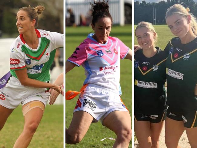 Women in League. Group 7's brightest female footy stars.