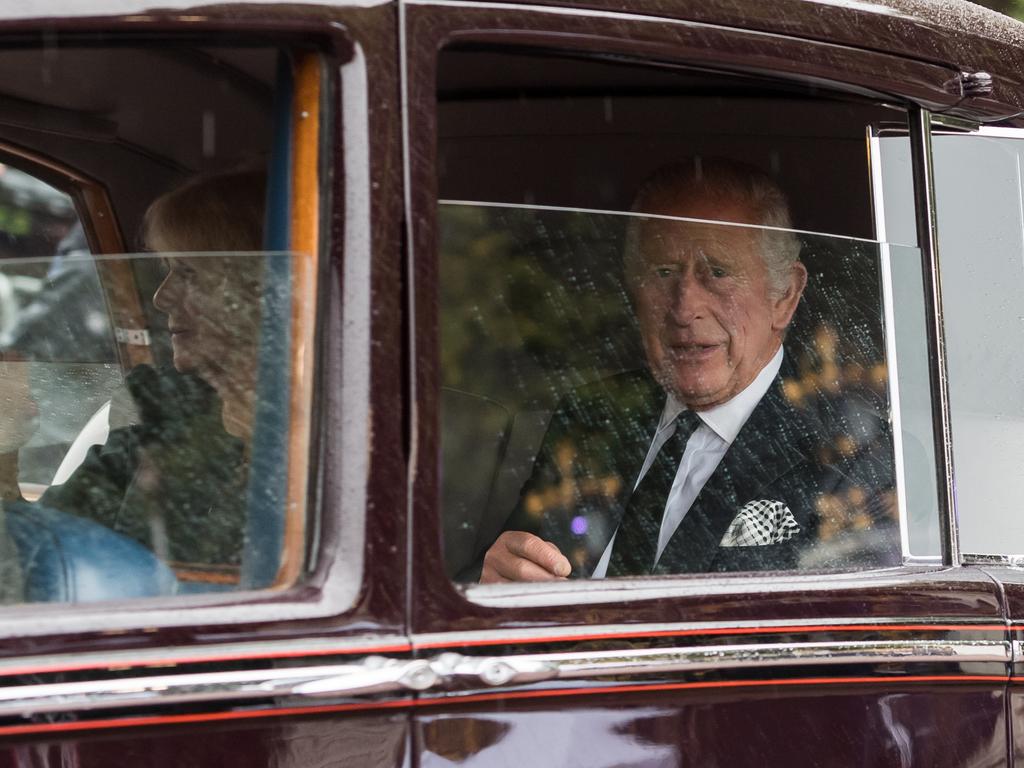 Charles immediately became King. Picture: Wiktor Szymanowicz/Anadolu Agency via Getty Images