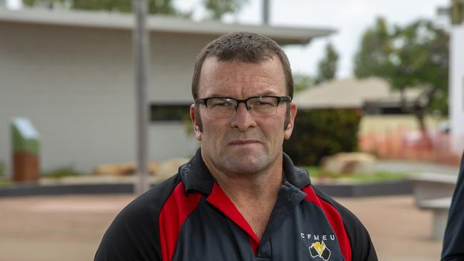 CFMEU district president Stephen Smyth.