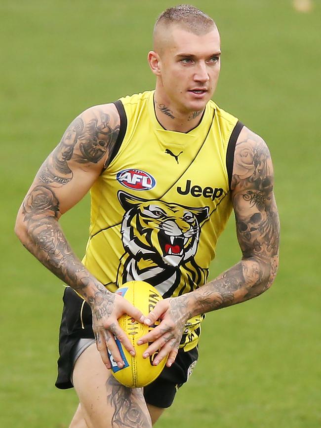 Dustin Martin offers good value in the midfield.