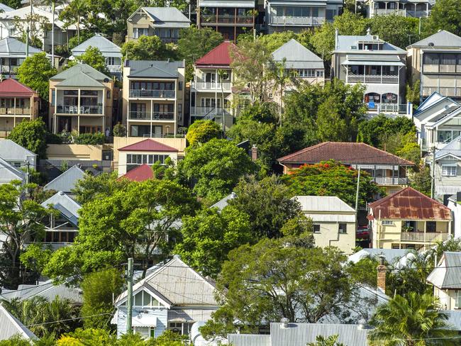 Generic photograph of housing/development around Petrie Terrace, Brisbane, January 2, 2021 - Picture: Richard Walker