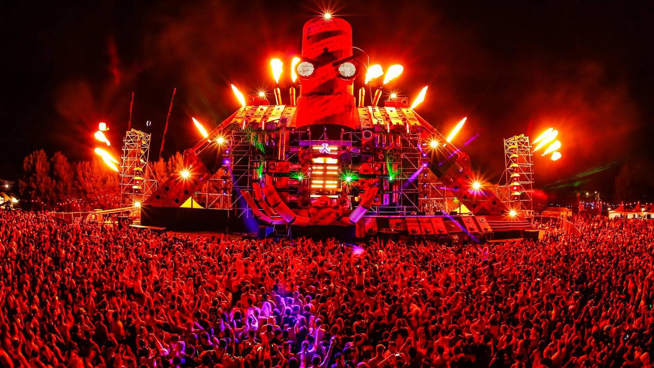 The Defqon.1 Festival at the Sydney International Regatta Centre drew a crowd of 30,000 people. Picture: Supplied