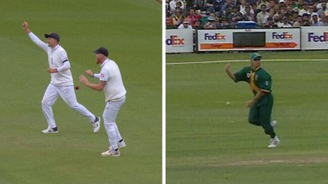 Pat Cummins: Watch: Ben Stokes' superb catch to dismiss Pat Cummins in 5th  Ashes Test