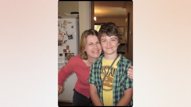 Jo and her biological son. Image: Supplied