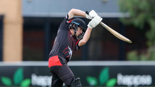 Former Essendon premier cricketer James Ryan has found his form in Bendigo quickly this season, scoring lots of runs. Picture: George Sal