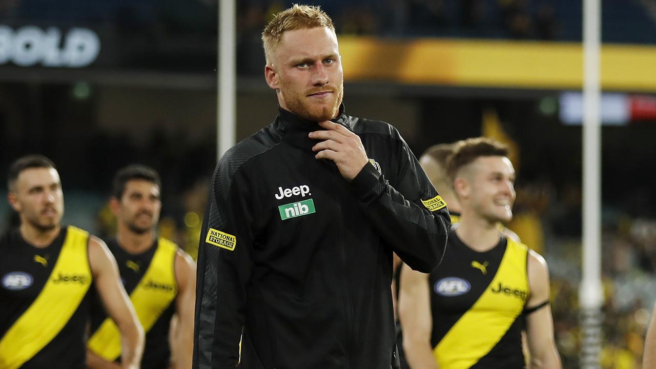 Vlastuin was not impressed by the reaction when he was subbed out in Round 1. Picture: Getty