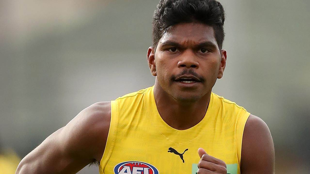 Maurice Rioli was sent back to the VFL. Picture: Kelly Defina/Getty Images