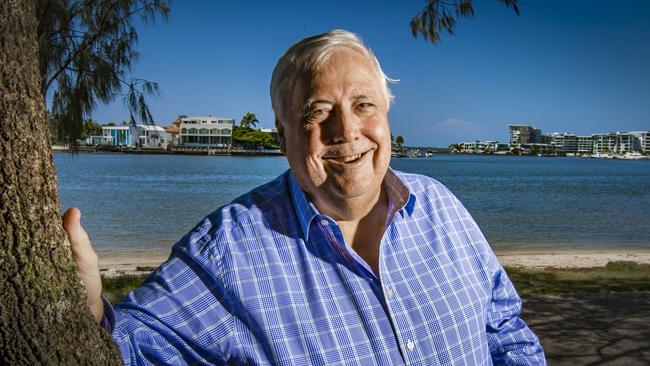 Clive Palmer has an $18b fortune. Picture: Nigel Hallett