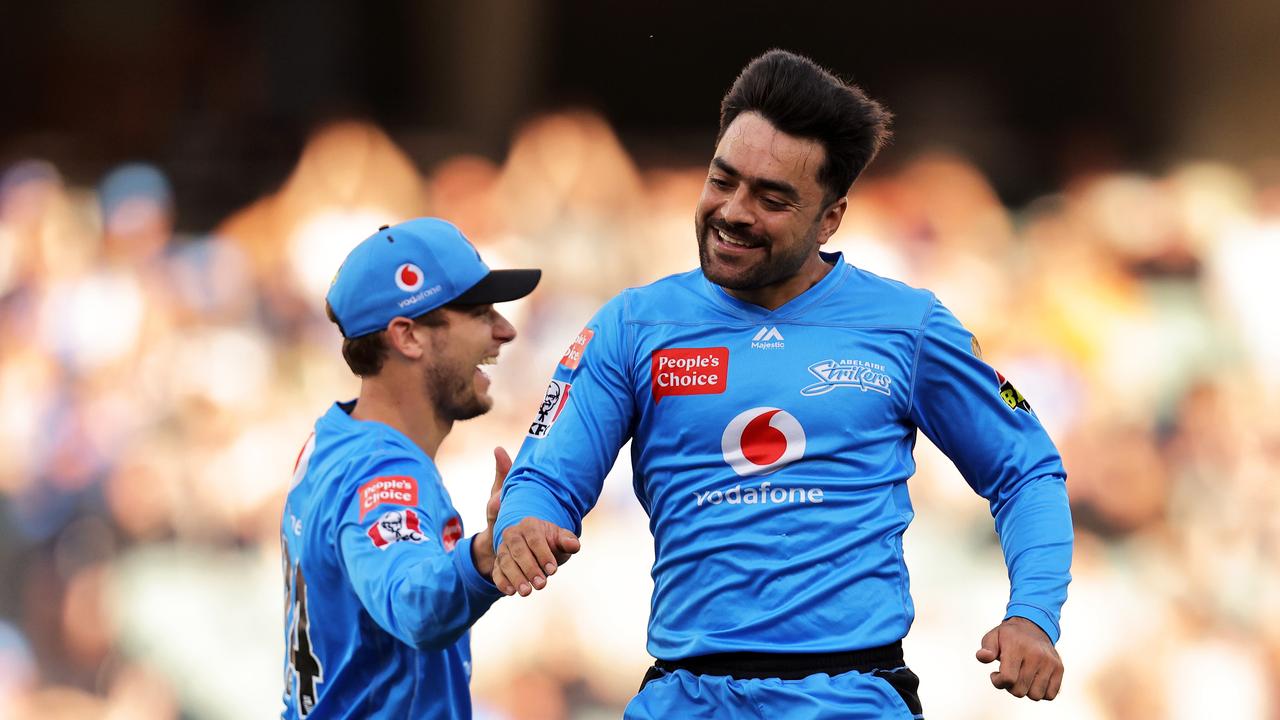 Star Afghan spinner Rashid Khan has enjoyed a meteoric rise in recent years. Picture: Getty