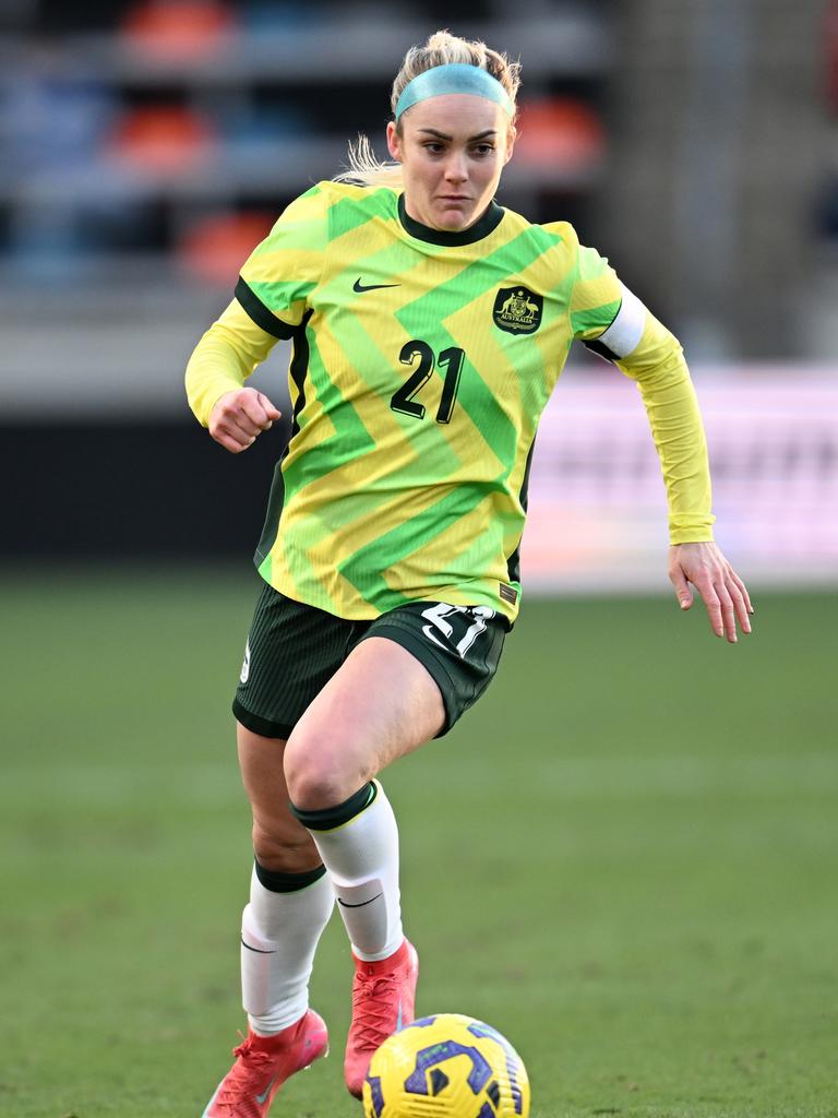 Ellie Carpenter welcomed the new kit. (Photo by Jack Gorman/Getty Images)