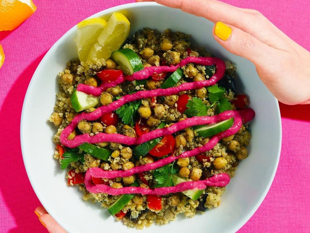 One of the savoury dishes available at the Sydney Vegan Markets. Picture: Facebook