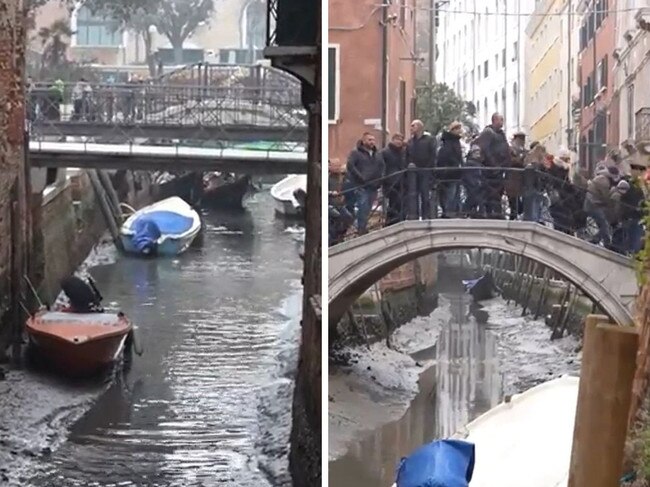 Weather experts blame the phenomenon on an anticyclone wind system that is temporarily stuck above the city.