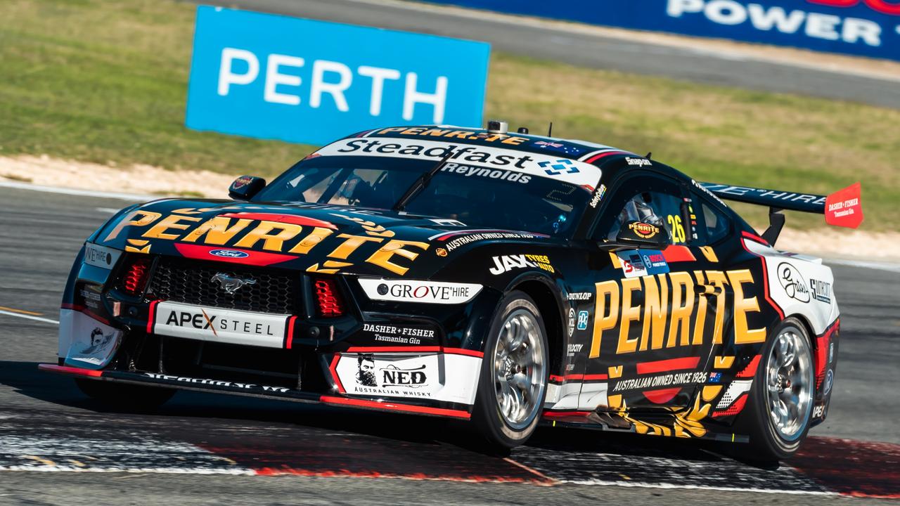 David Reynolds at the Wannero Raceway on Friday. Picture: Daniel Kalisz/Getty Images