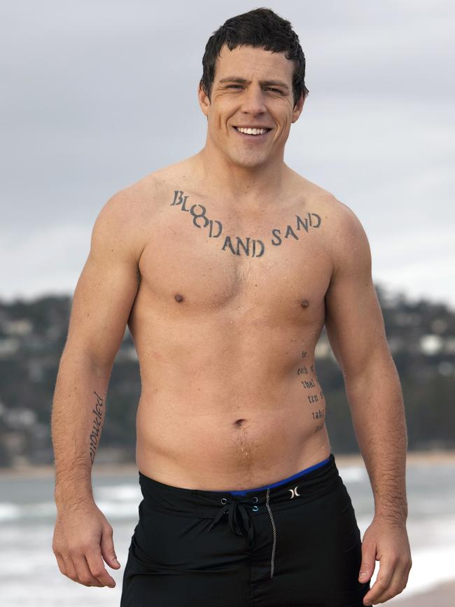 The buff actor became a household name after portraying Brax in Home and Away. Picture: Supplied/Seven