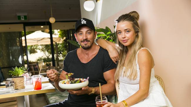 Simon Hill and Tanya Smart own Eden restaurant at Bondi. They don't want it being called vegan, instead they want it called plant-based. Picture: Dylan Robinson