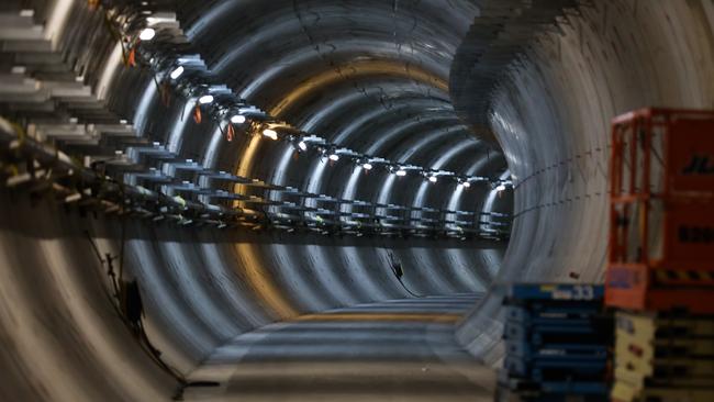 The Metro Tunnel project has suffered another blow after an Indigenous worker claimed he was racially abused while at work. Picture: Asanka Ratnayake