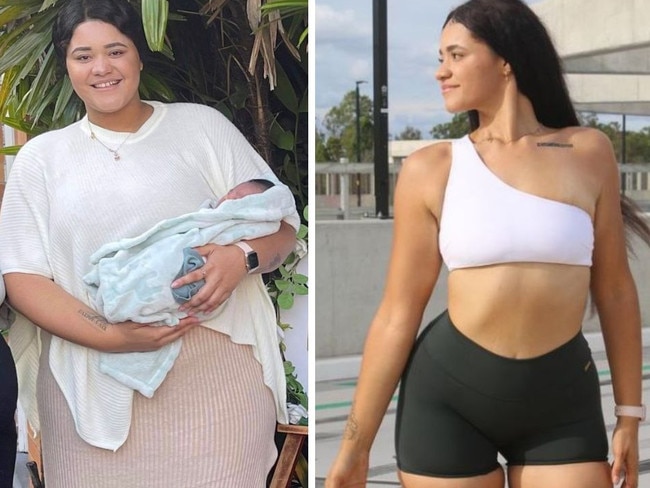 Chantelle has dropped nearly 70kg.