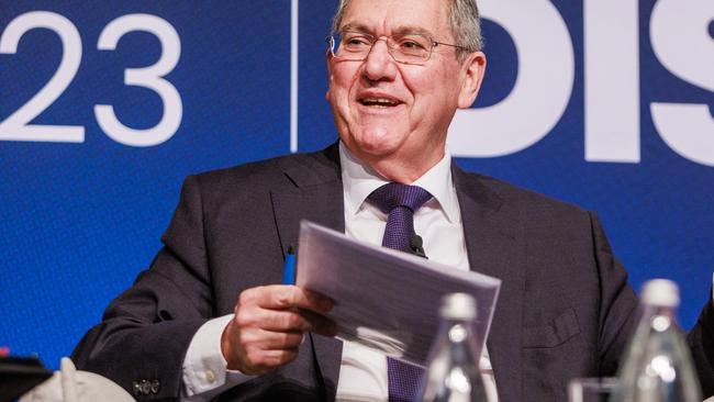 ASIC chair Joe Longo during the ASIC annual forum in Melbourne. Picture: Aaron Francis/The Australian