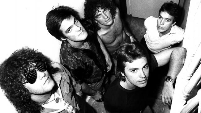 Cold Chisel back in the late 1970s. Picture: Supplied