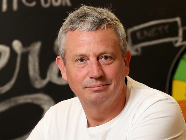 05/02/2020 Anthony Hynes, founder of eNett at his office in Melbourne.Picture: David Geraghty / The Australian.