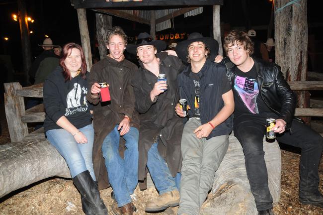 Emily Kemp, Stephen Watkinson, Kyle Watkinson, Kyle Watkinson and Brad Davis. Picture: Craig Warhurst