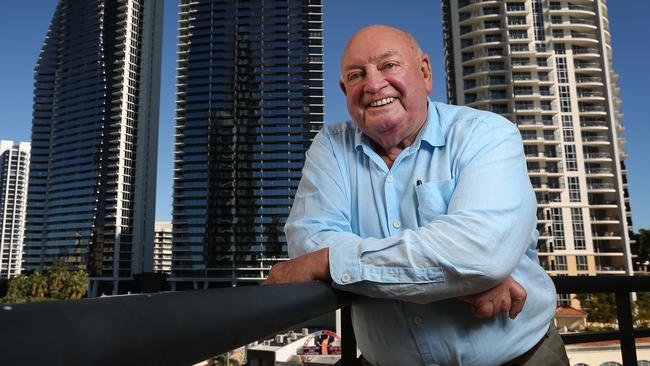 7/6/16: Gold Coast real estate pioneer Max Christmas. Picture: Lyndon Mechielsen