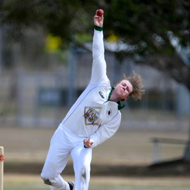 Townsville A Grade Cricket game between Norths and Suburban Parks at Murray. Suburban's Sam Woodbury. Picture: Evan Morgan