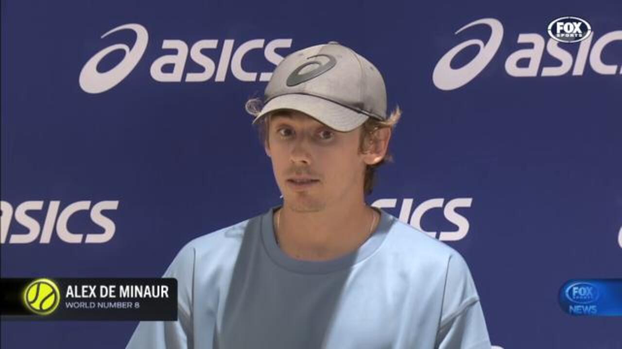 De Minaur ready for tough Aus Open draw