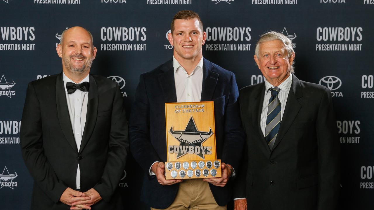 Gilbert was given the Cowboys’ Club Person of the Year award this year. Photo: Michael Chambers