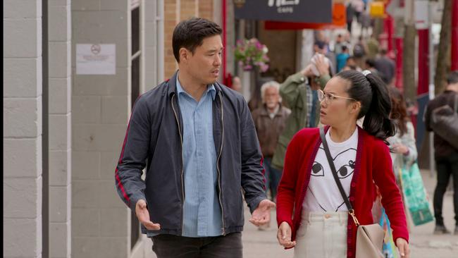 Comedians Ali Wong and Randall Park star as leads Sasha and Marcus.