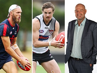 Mark Robinson Max Gawn Joe Daniher