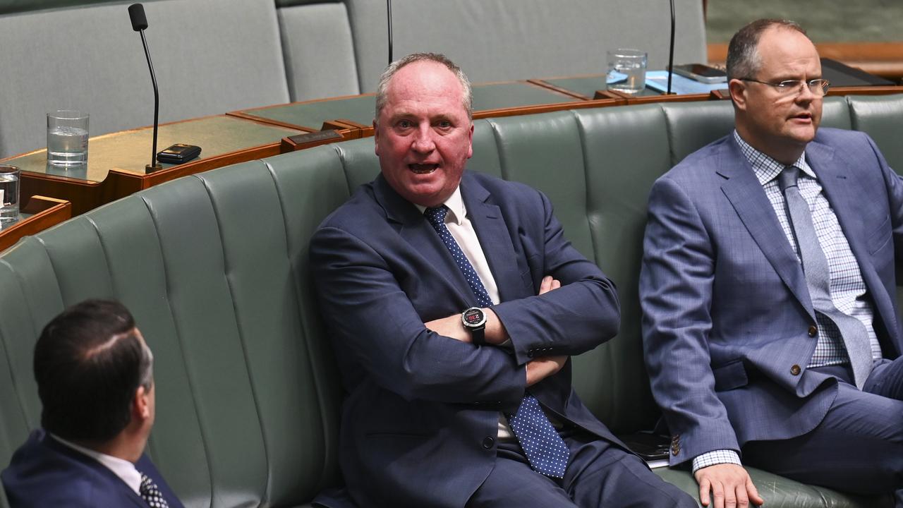 Nationals MP Barnaby Joyce claimed the issue in Victoria was structural. Picture: NCA NewsWire / Martin Ollman