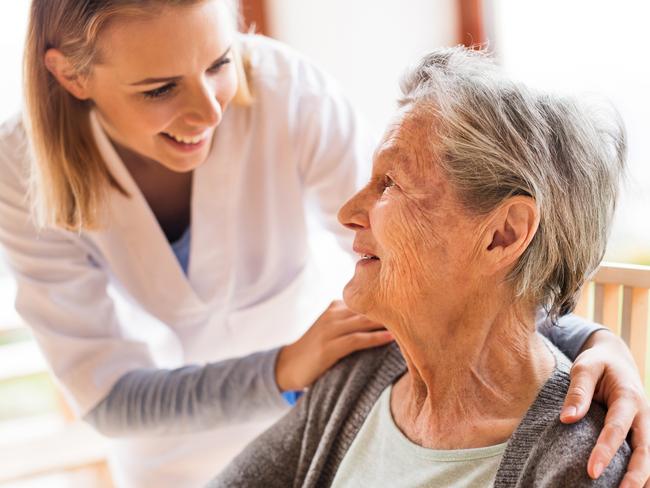 Aged care is set to get a $700 million boost, but the money won’t go anywhere near ending long waiting lists for some service. Picture: Supplied