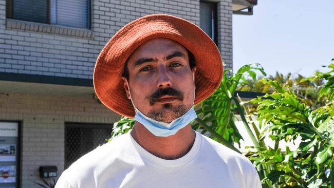 Emerald Beach local Hugh Riley was one of the first to help a surfer who was attacked by a shark on Sunday August 6 at nearby Shelly Beach. Photo: Tim Jarrett / Coffs Coast Advocate.