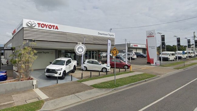 Downtown Toyota location at 300-314 Tingal Rd, Wynnum. Picture: Google Street View