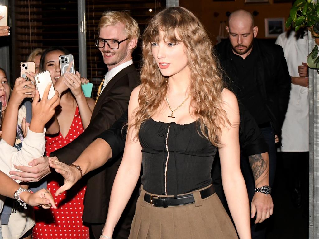 Taylor Swift surfaces in Sydney for low-key dinner at Italian restaurant |  news.com.au — Australia's leading news site