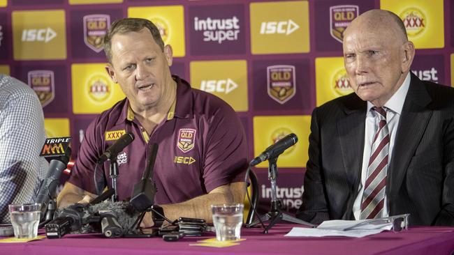 QRL Chairman believes Origin should be reserved for players who have declared eligibility for Australia. Picture: AAP.