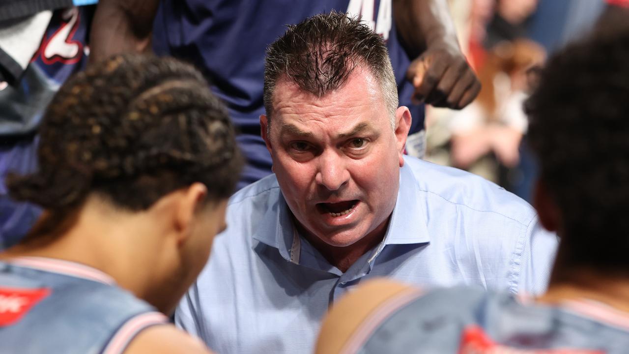 The Adelaide 36ers were brave in Scott Ninnis’ first game in charge. Picture: Getty Images