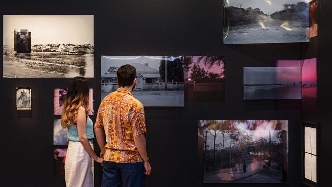 The New Light: Photography Now + Then exhibition at Museum of Brisbane. Picture Katie Bennett