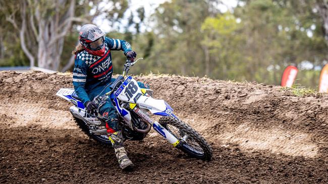 Jonathan Lane, Gympie Motorcycle Club. Photo: contributed.