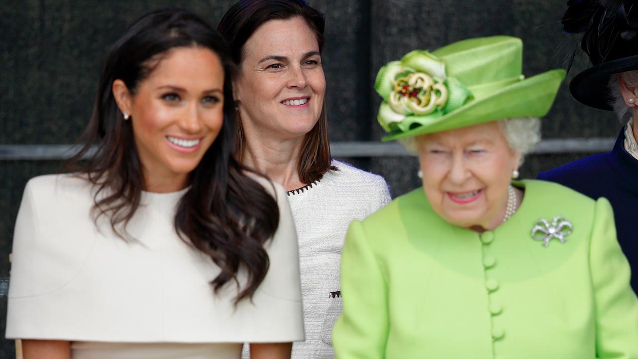 Markle reportedly “berated” one of her caterers so badly over her vegan wedding menu that Queen Elizabeth II was forced to step in. Picture: Max Mumby/Indigo/Getty Images