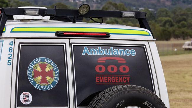 Queensland Ambulance Service generic ambulance. Picture: Dominic Elsome