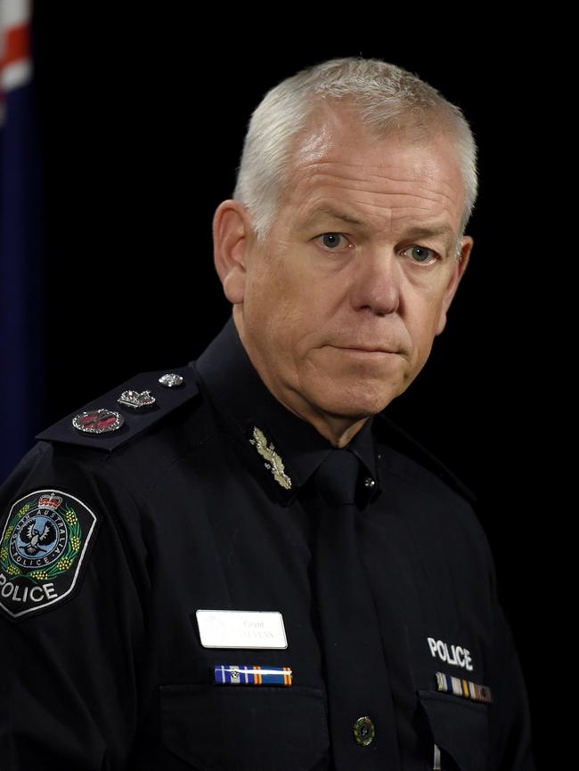 Police Commissioner Grant Stevens. Picture: NCA NewsWire/Naomi Jellicoe