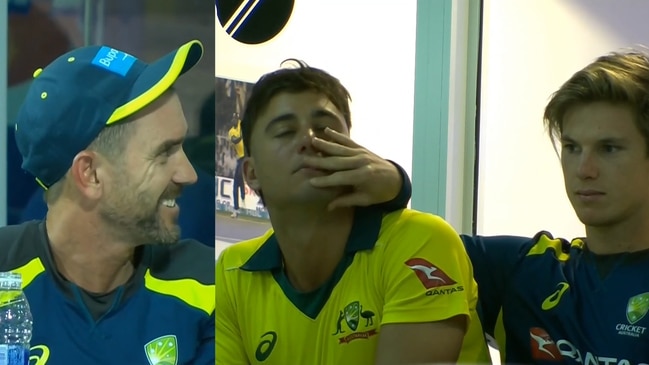 It's all love between Stoinis and Zampa | news.com.au â€” Australia's leading  news site