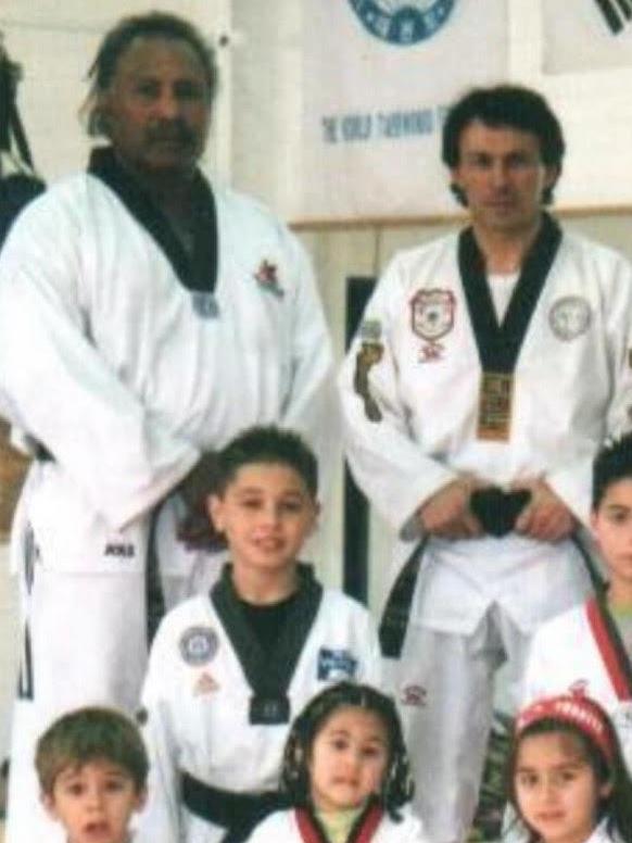 Mr Gasio (left) was a well-known martial arts teacher and father of eight. Picture: Supplied