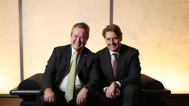 Star Entertainment Group chairman John O'Neill and CEO Matt Bekier.