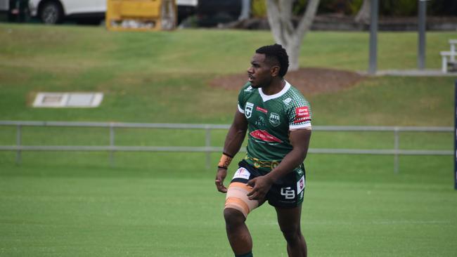 Alton Naiyep. Meninga Cup game between the Ipswich Jets and Wide Bay Bulls. Saturday March 11, 2023. Picture, Nick Tucker.