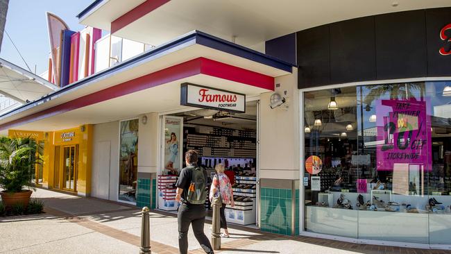 Shoppers at Harbour Town Premium Outlets. Picture: Jerad Williams